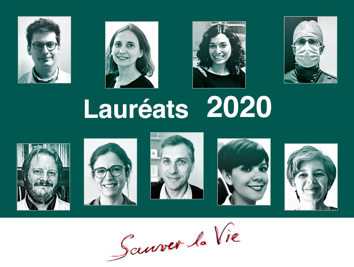 Appel à projets Sauver la vie 2020 : Félicitations aux 9 lauréats  !